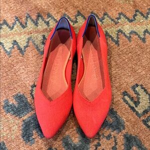 Rothy's Women's Red Flats